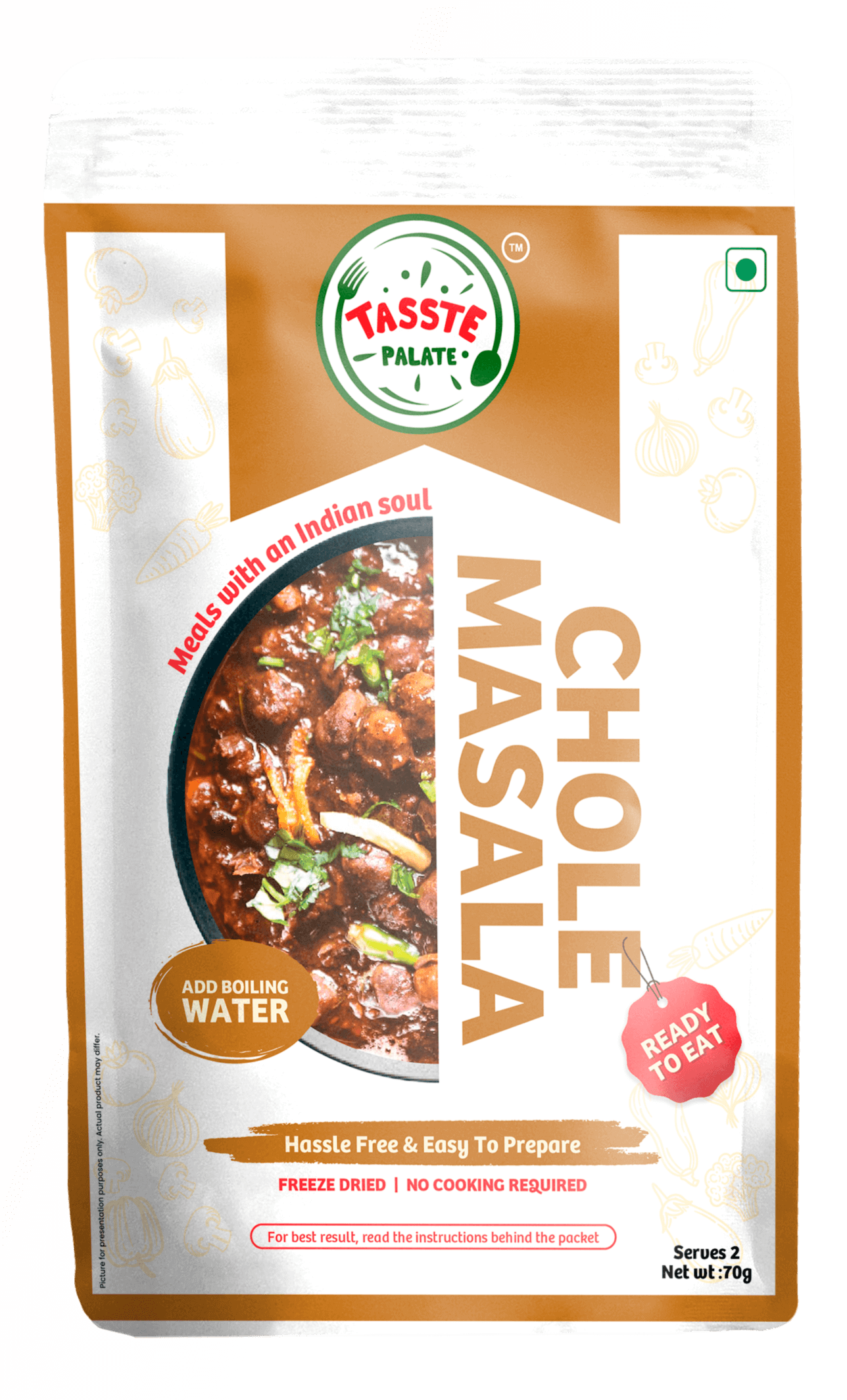 Chole Masala Front
